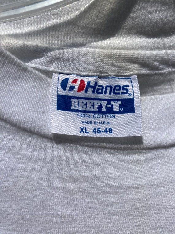 1990s AT&T Running Tee Vapor Wave Style Hanes - image 3