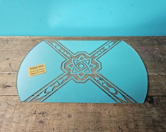 Antique Glass Mirror Panel