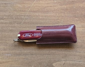 Vintage Ford Motor Multi Tool Pocket Knife with Carrying Case