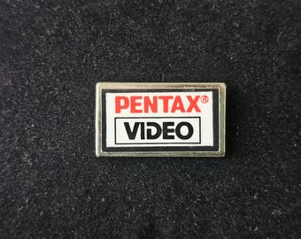 Pentax Video Pin, Rare Find! 1" x 1/2"