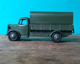 Dinky Toys 625, Austin Covered Military Wagon, Produced 1952 - 1954, Made in England