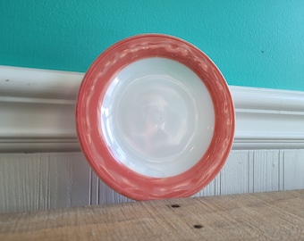 1950's Pyrex Flamingo Pink Salad Plate Set of Six