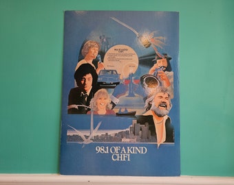 Vintage 98.1 CHFI Poster