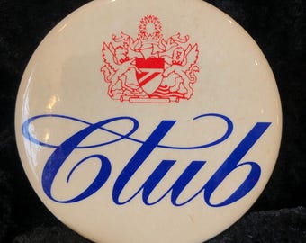Vintage Button Canadian Club 3"
