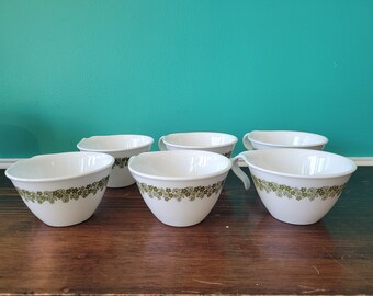 Corelle - Crazy Daisy - Set of Six Tea Cups