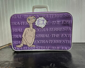 1980s E.T. Movie Collectible Suitcase