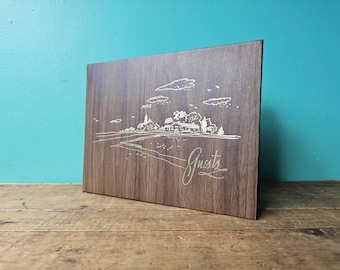 Vintage Guest Book - Partly Used