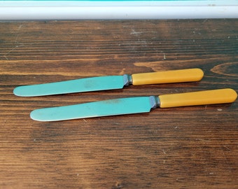 Glo-Hill Canada Stainless Steel Butter Knife Pair