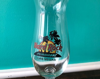 Hard Rock Cafe Las Vegas Hurricane Glass