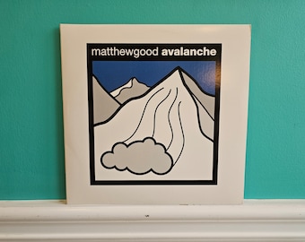 Matthew Good Avalanche Art Rock Album Rare LP