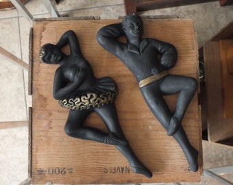 Chalkware Dancers