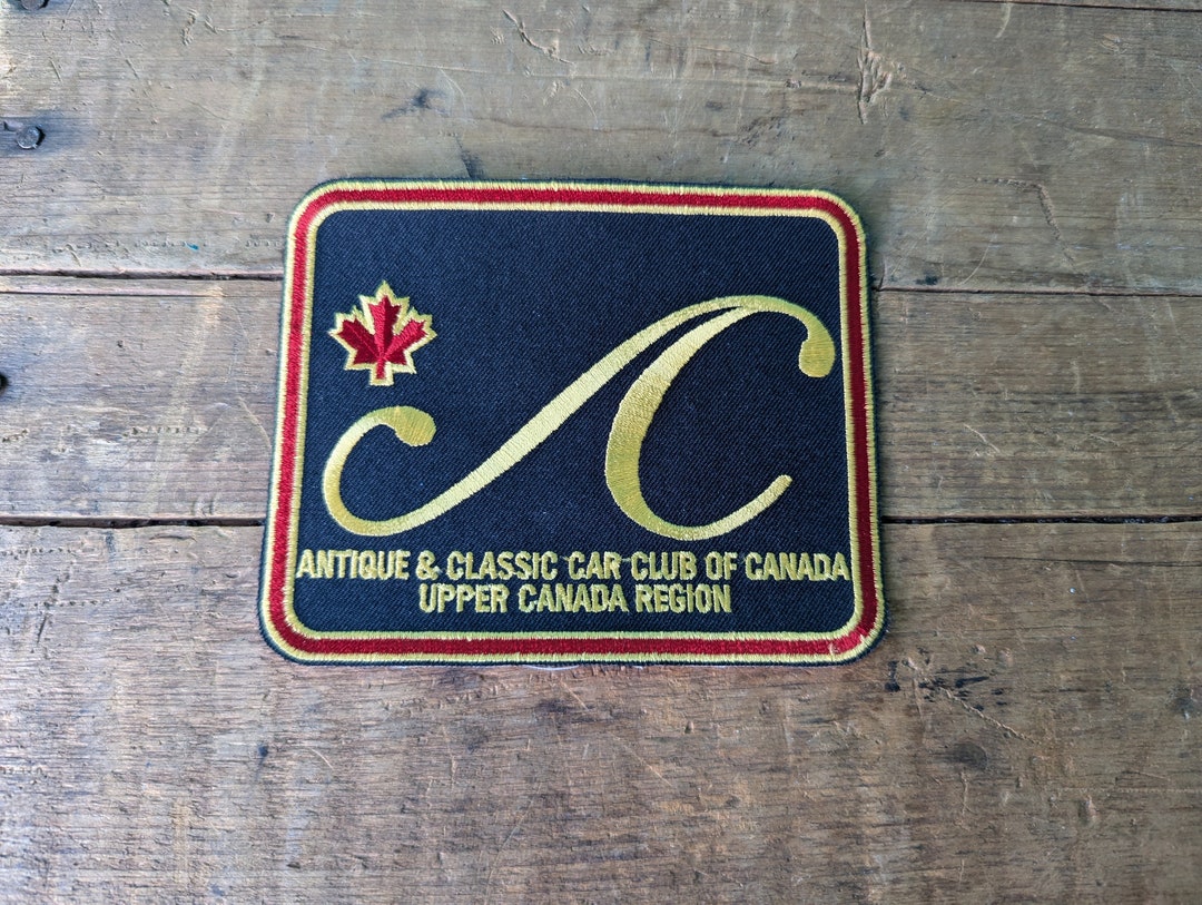Vintage Patch Antique and Classic Car Club of Canada - Etsy