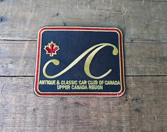 Vintage Patch Antique and Classic Car Club of Canada