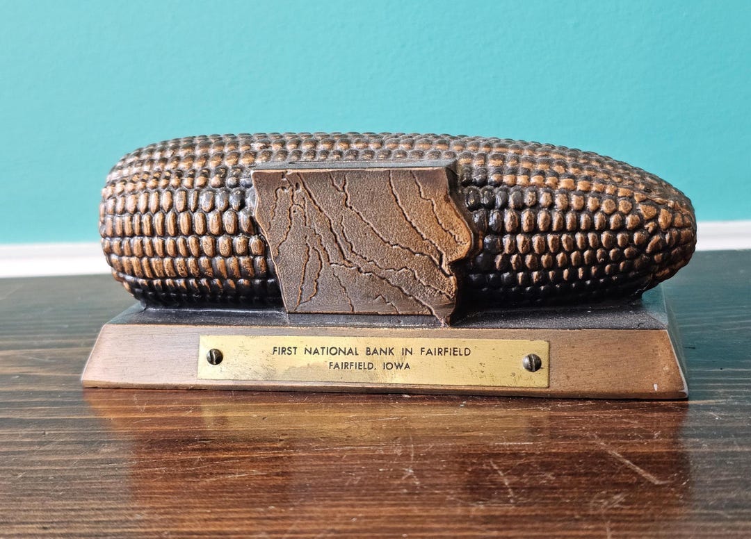 Iowa Corn Vintage Coin Bank. USA. - Etsy UK
