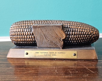 Iowa Corn Vintage Coin Bank. USA.