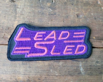 1980s Lead Sled Vintage Patch