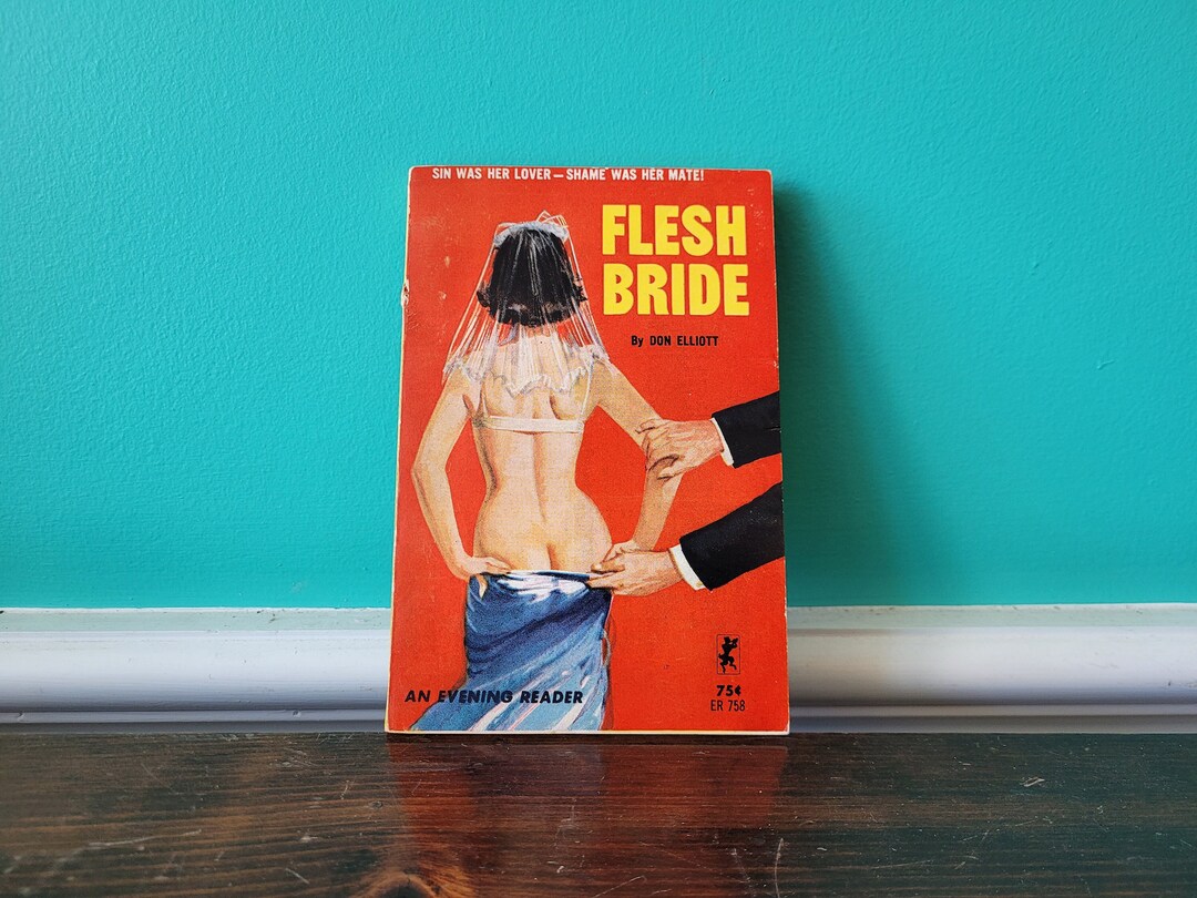 Signed Vintage Erotica Fiction Flesh Bride 1st Edition - Etsy Israel