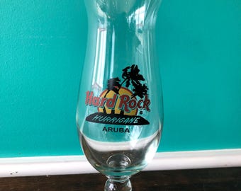 Hard Rock Cafe Aruba Hurricane Glass