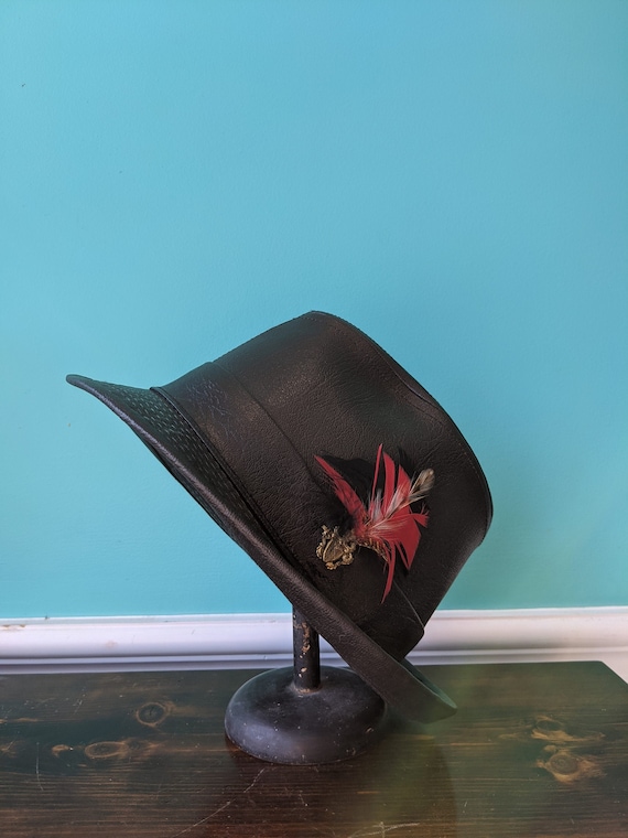 Your Dad's 1970's Leather Trilby