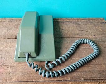 Northern Electric Contempra Sage Green Rotary Telephone