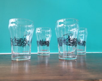 Collectible Giveaway Glass Set - Turn of the Century Cars