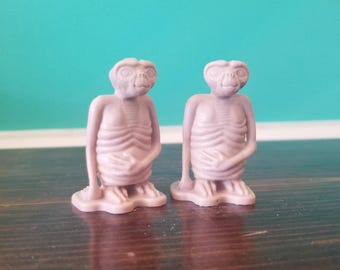 E.T. The Extra Terrestrial Figurine Board Game Pieces, 1982, Parker Brothers