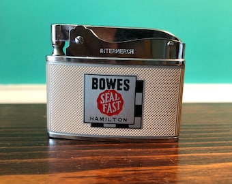 Bowes Seal Fast-  Intermerch - Advertisement Lighter, Made in Japan