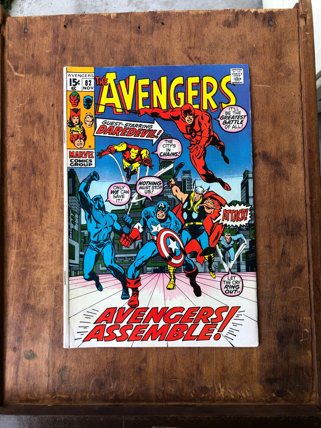 The Avengers #82- November 1970 USA - Etsy
