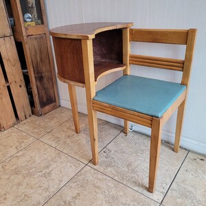 Antique phone chair store