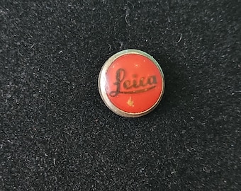 Vintage Leica Dot Pin, 1cm diameter, Good Condition