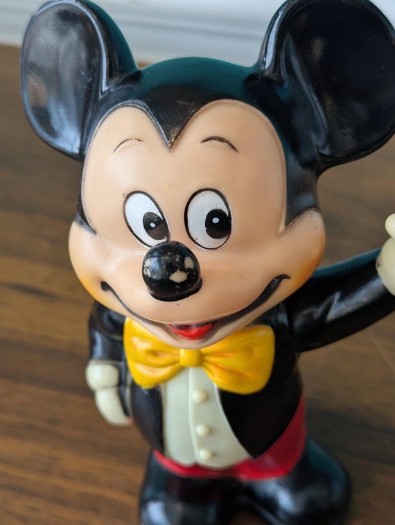 Vintage 1940s Walt Disney Mickey Mouse Coin Bank, 6