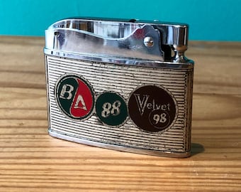 Vintage Hadson, British American Oil Advertisement Lighter, Made in Japan