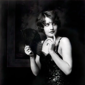 Barbara Stanwyck- 1920&#39;s Era Ziegfeld Follies Star - Black and White-Multiple Images-[730-120] Classic Hollywood Glamour Sexy Bombshell