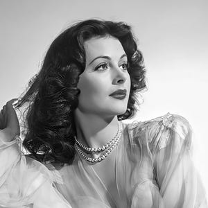 Hedy Lamarr publicity photo for &#39;White Cargo&#39; c. 1942, black & white, multiple sizes, old Hollywood,  actress, old movie stars [730-1822]