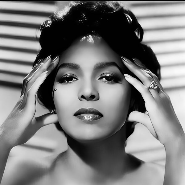 Dorothy Dandridge publicity photo c. 1950's, black & white, multiple sizes, Classic Hollywood, vintage actress, old movie stars [730-1523]