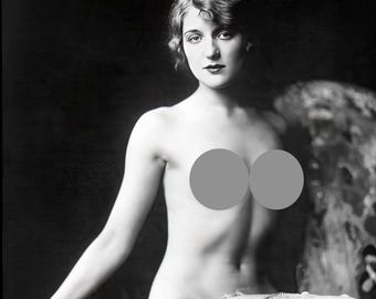 Clara Ruby 1920&#39;s Era Ziegfeld Follies Star  Black and White - mature [730-744]  Classic Sexy Hollywood Glamour