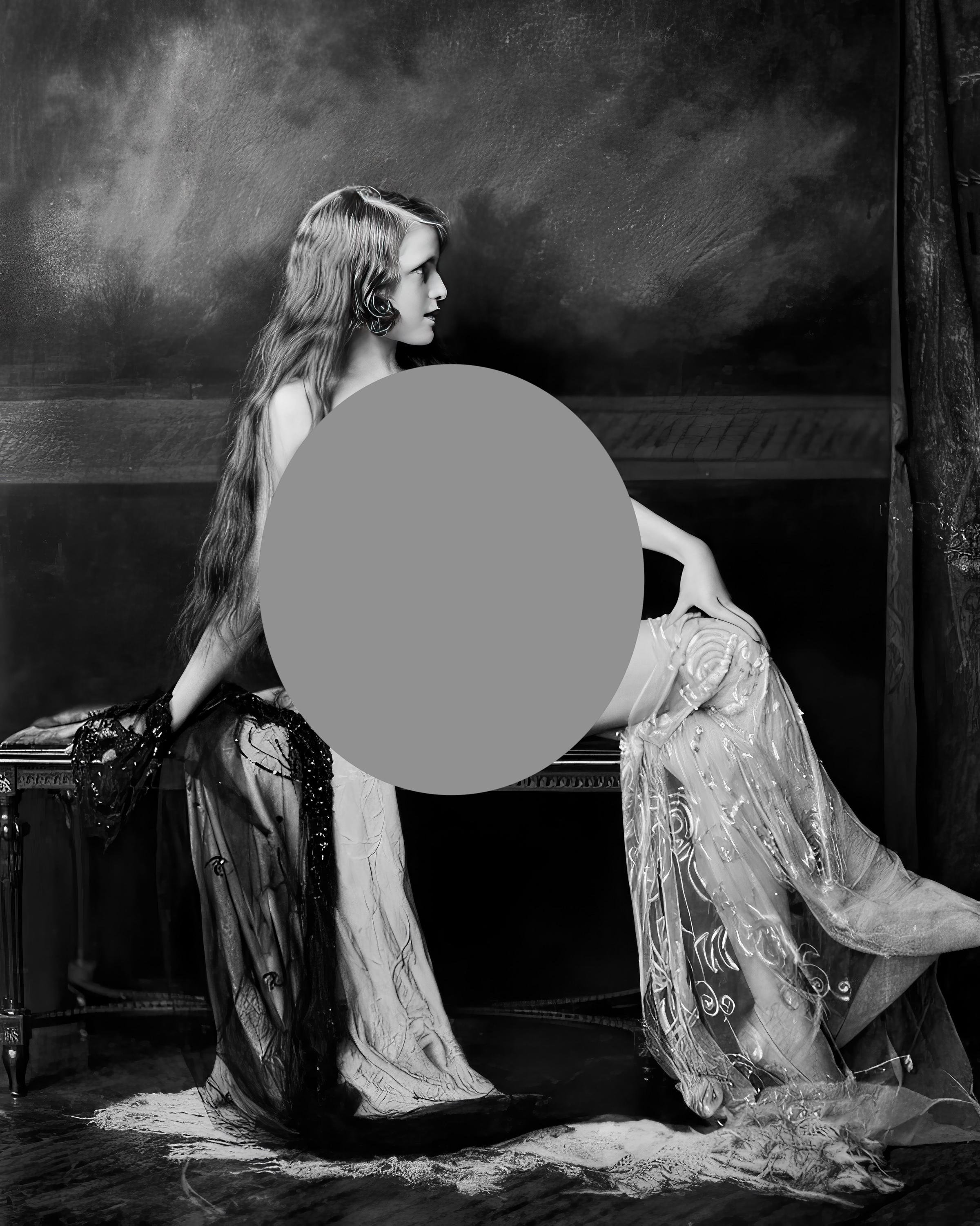 白黒ショー無修正 ジョイゼル ジョイナー 1920 年代のジーグフェルド フォリーズのショーガール - 黒と白、成熟した [730-708] -  セクシー、エレガントな正面ヌード、ヴィンテージの魅力 - Etsy 日本