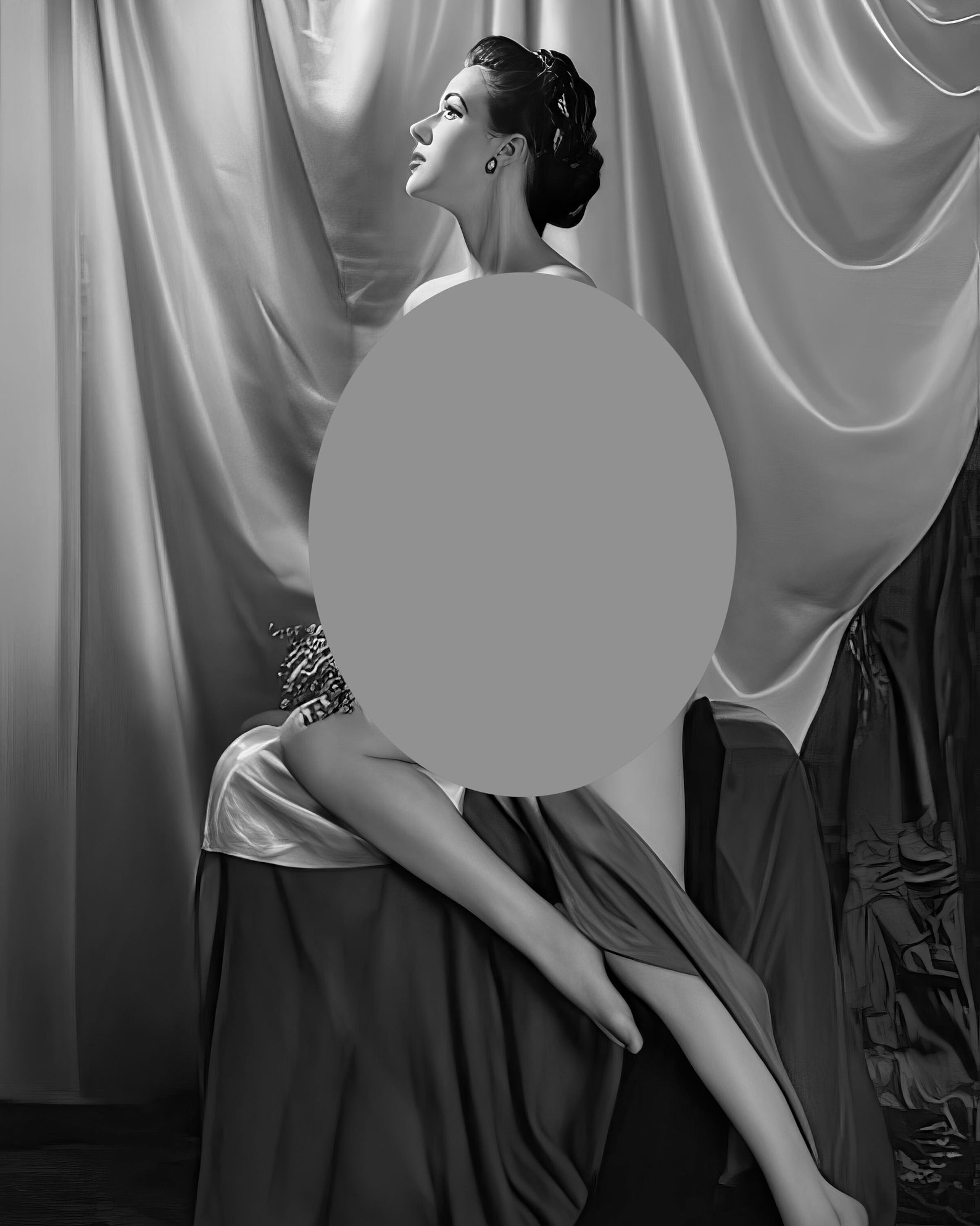 nude-woman-with-flowers-classic-1930-s-nude-black-and-white-mature