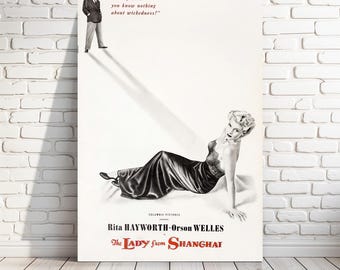 1947 年のフィルム ノワール映画『上海から来た女』のクラシックな