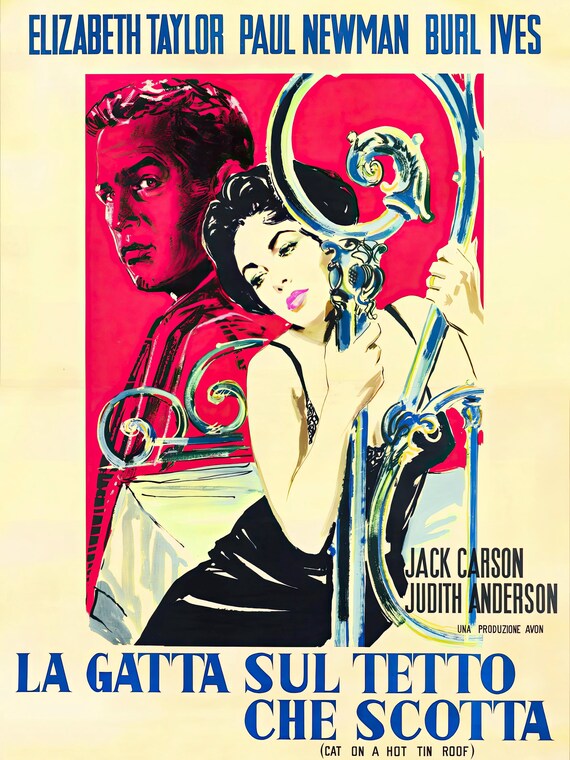 1958年、エリザベス・テイラーとポール・ニューマン主演のドラマ『熱い
