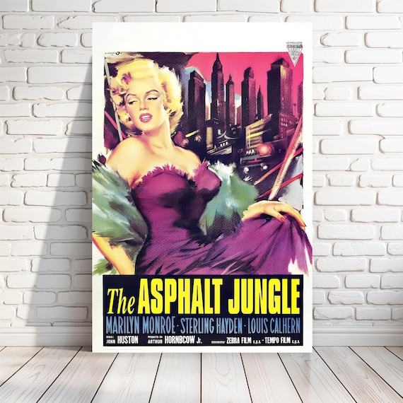 映画ポスター アスファルトジャングル マリリンモンロー Posterazzi