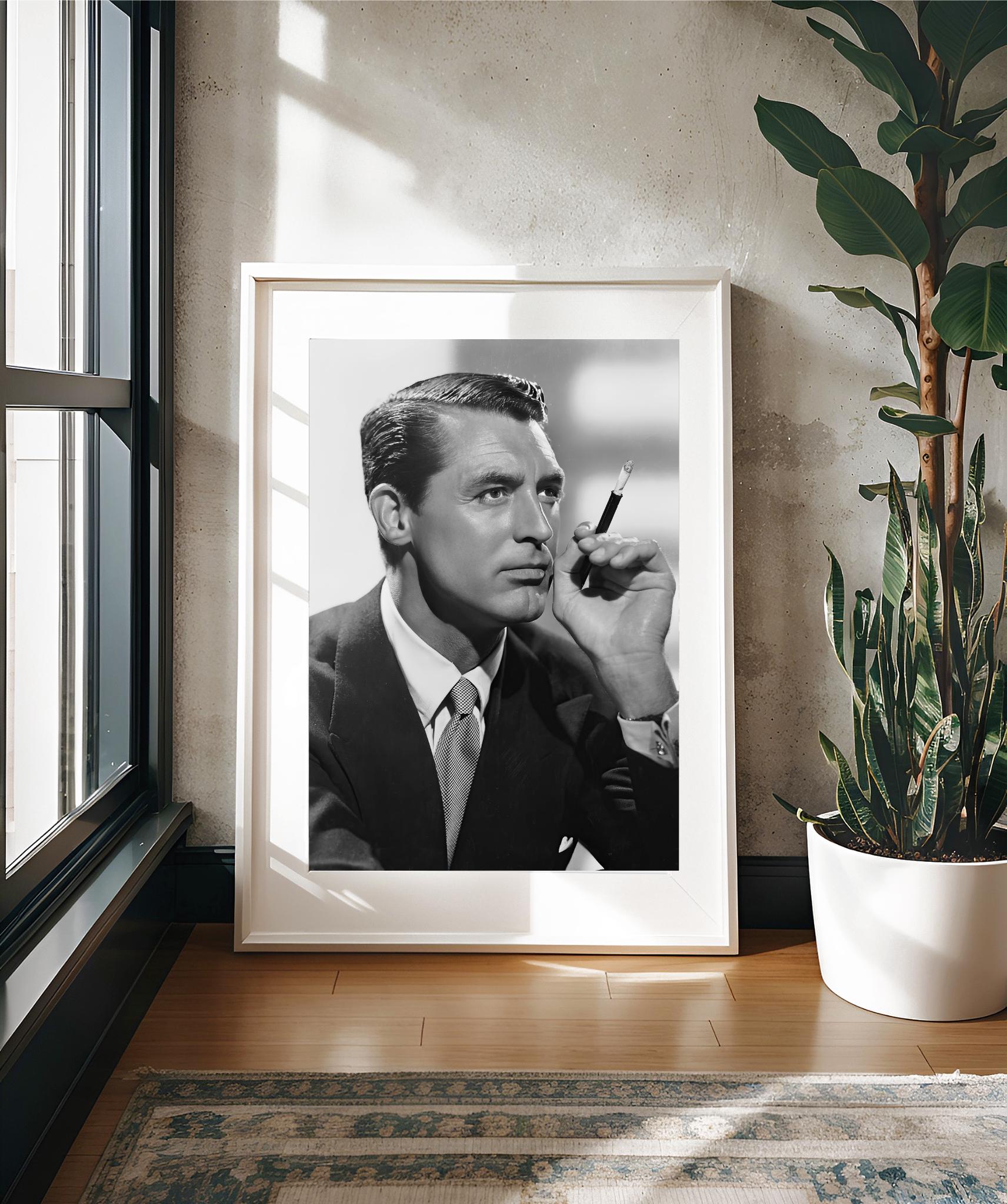 Cary Grant Studio Photograph C. 1953 - Black & White, Multiple