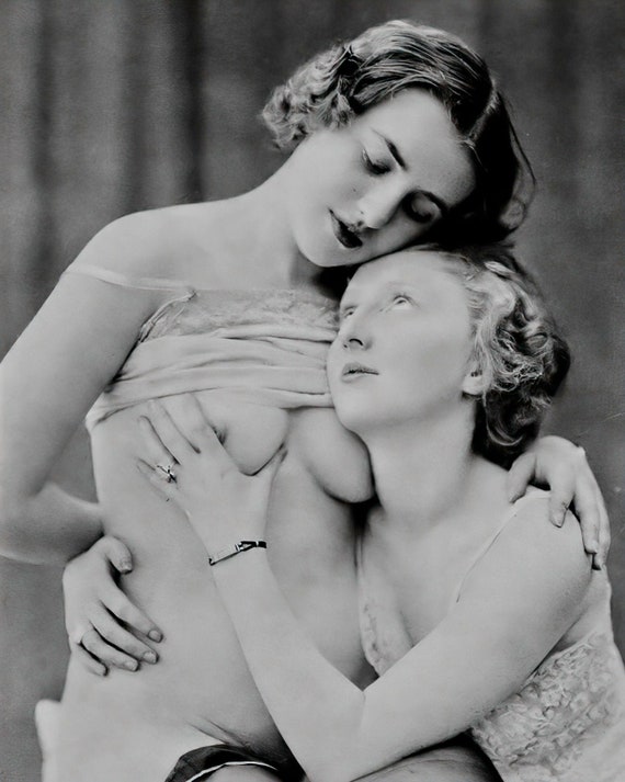 570px x 713px - 1920's Era Lesbian Nude Study-French Postcard Style - Etsy æ—¥æœ¬