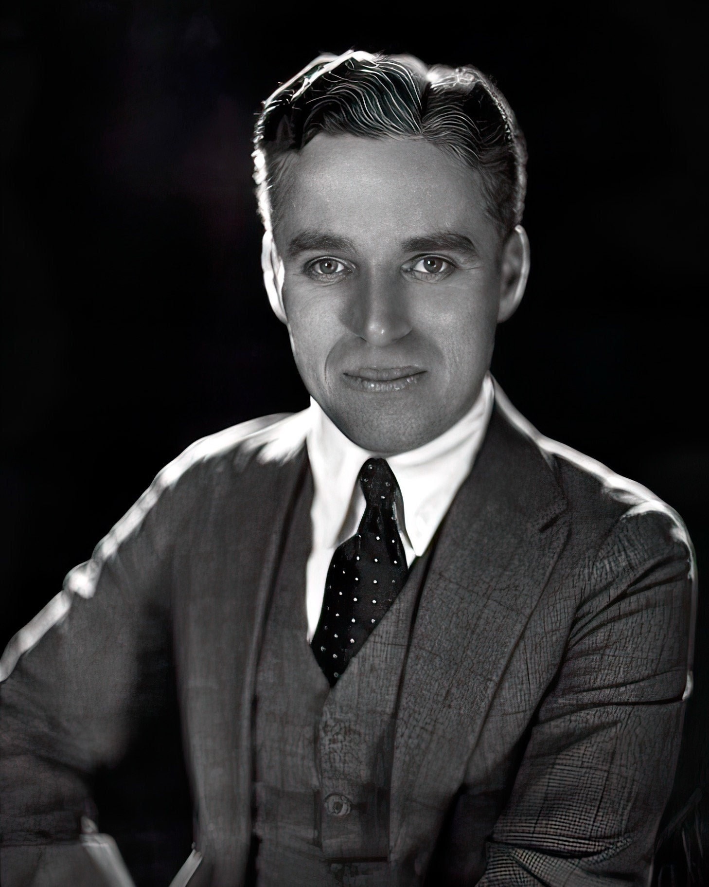 Charlie Chaplin Photographed by Abbe C. 1922 Black & White Etsy