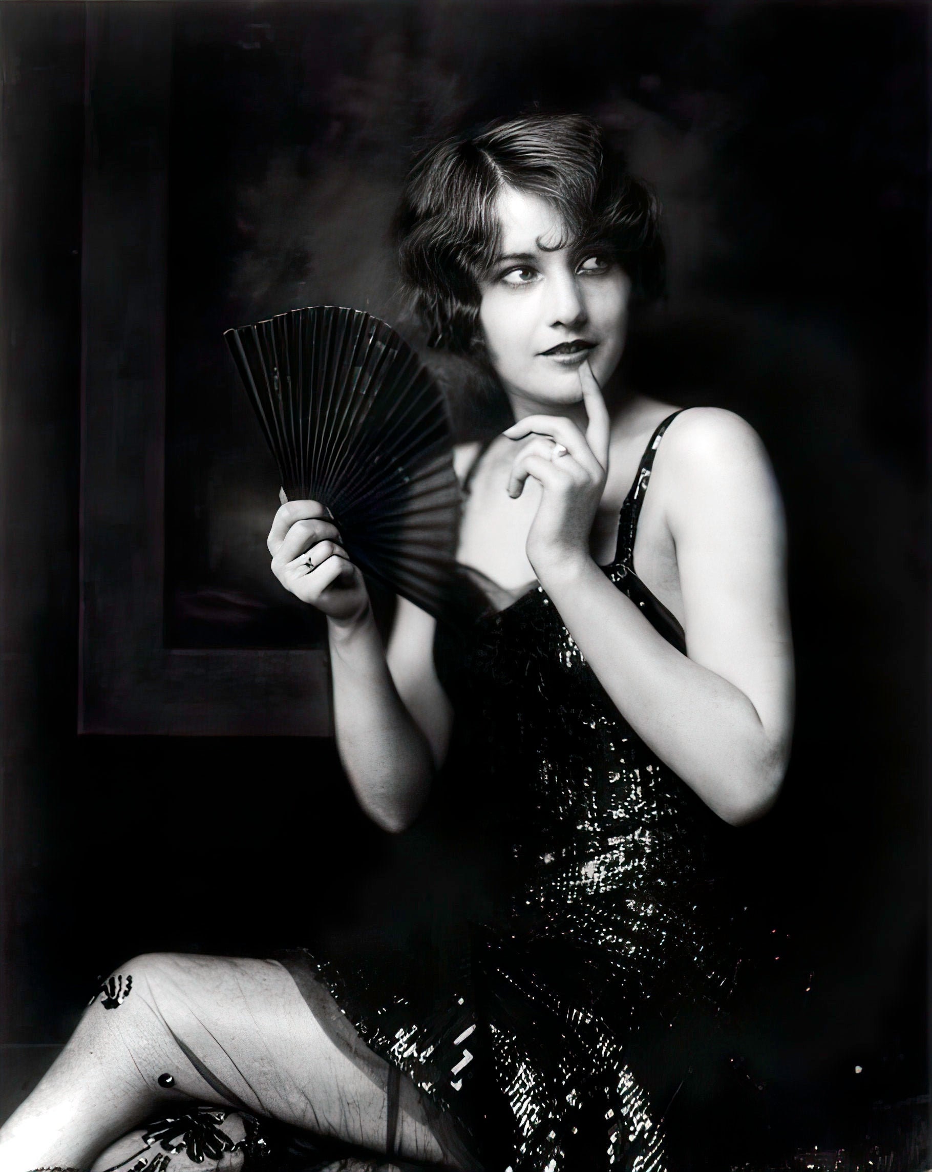 Porn Nude Barbara Stanwyck 1930s - Barbara Stanwyck 1920's Era Ziegfeld Follies Star Black - Etsy Australia