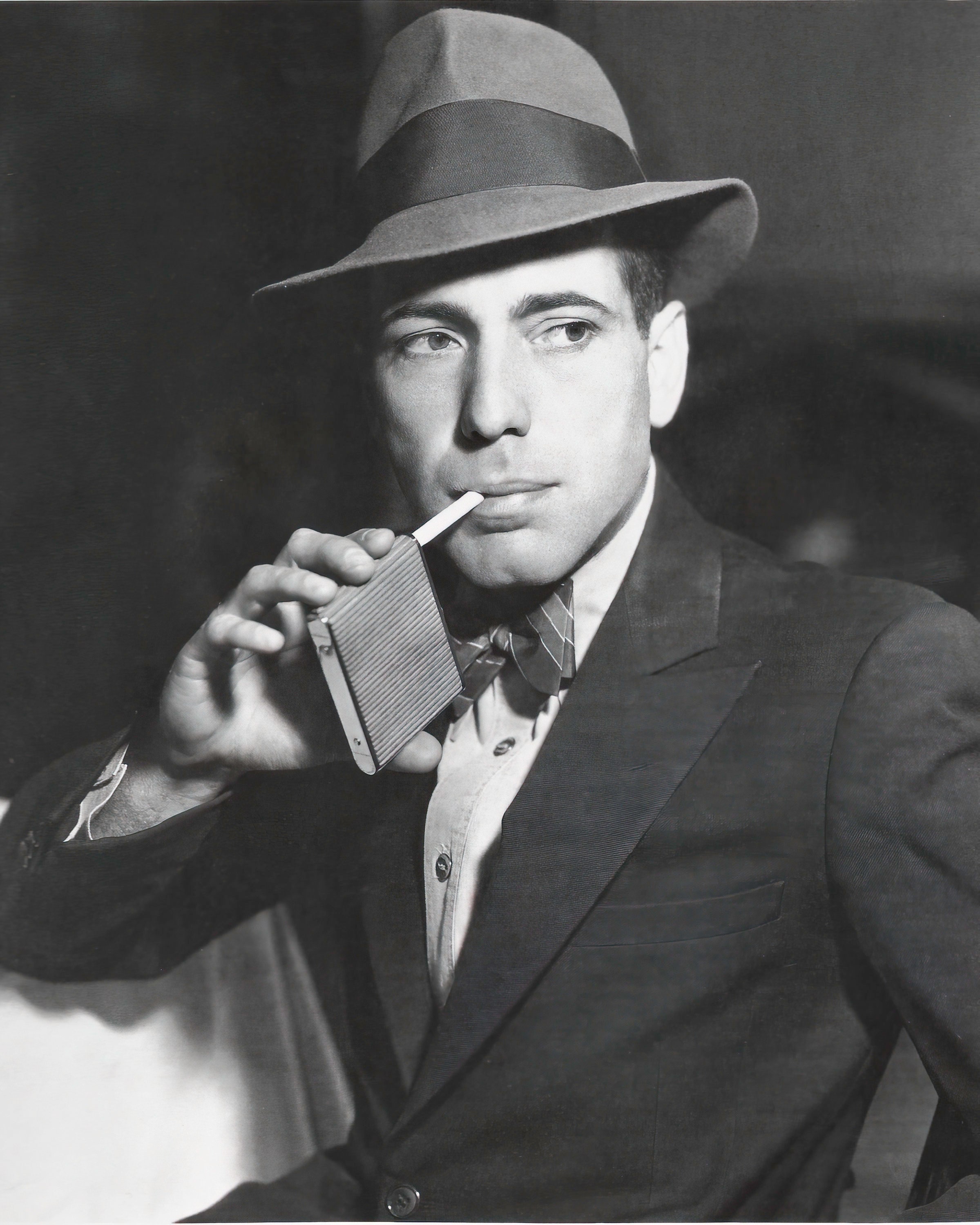 Humphrey Bogart C. 1940's Studio Portrait Black & - Etsy UK
