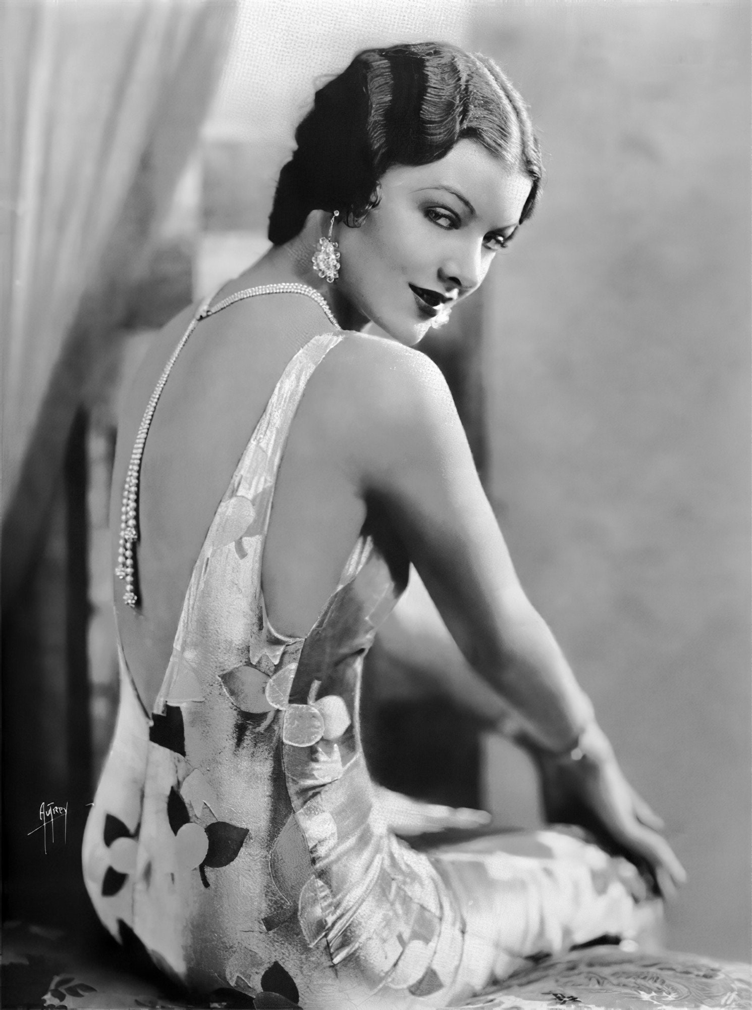 Myrna Loy Classic Publicity Photo Ca. 1930's Black & | Etsy Canada