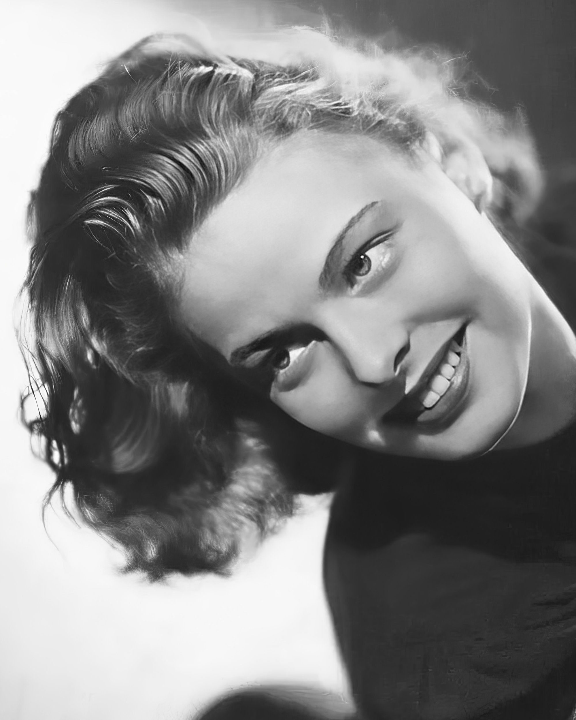 Ingrid Bergman Studio Portrait C. 1940's Black & White - Etsy Israel