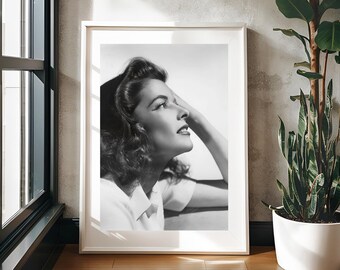 写真　キャサリン・ヘプバーン ポートレート キャサリン・ヘプバーンのスタジオポートレート、1940年頃、ブル作