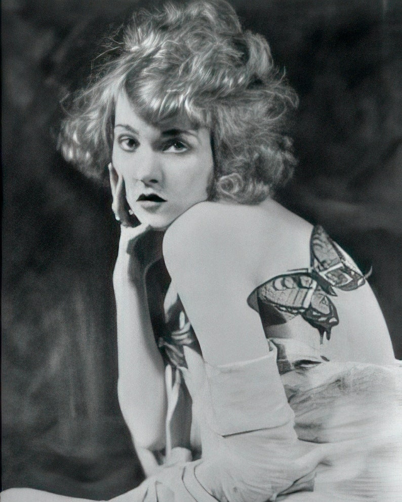 Kathlene Martyn Ziegfeld Showgirl Circa 1920's Black & - Etsy